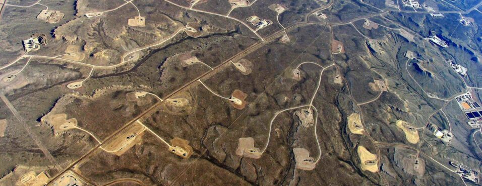 Oil and Gas Jonah field, Wyoming; hydraulic fracturing