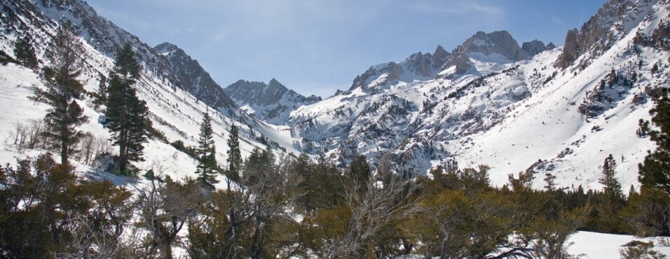 Matterhorn Peak; mountain snowpack