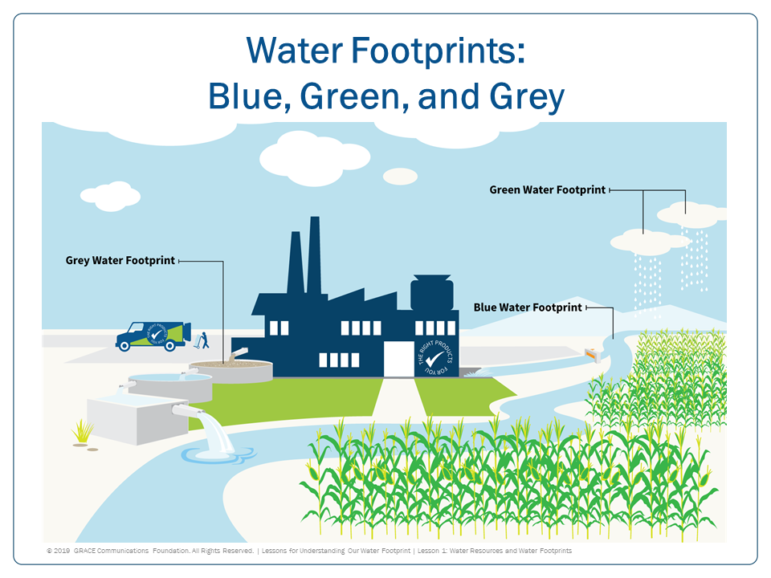water cycle; water footprint